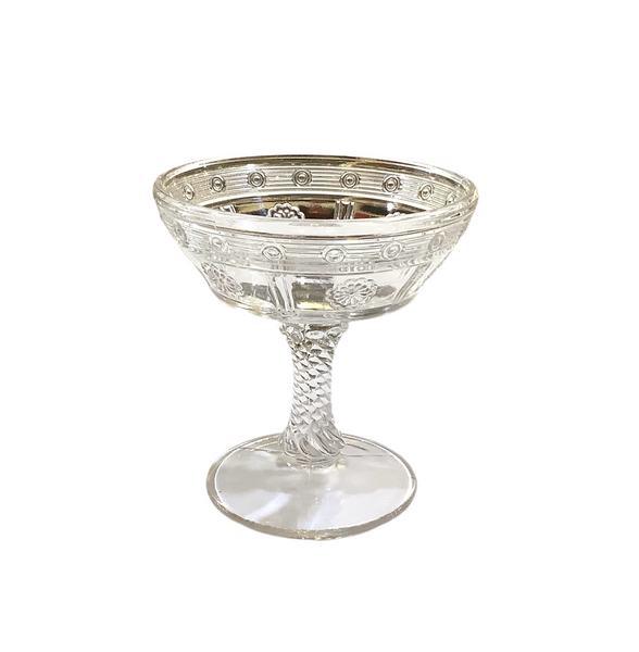 Vintage Small Glass Compote