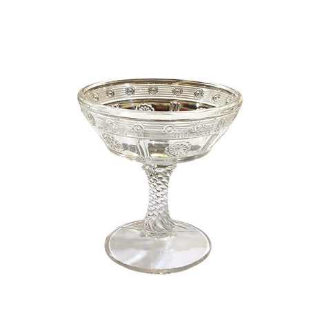 Vintage Small Glass Compote