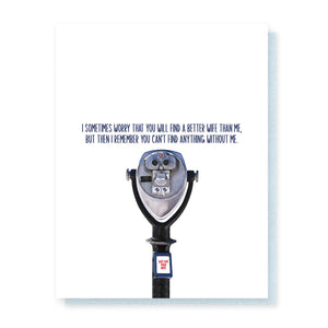 A Better Wife Greeting Card