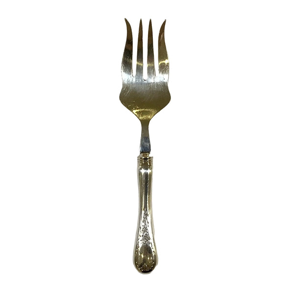 Vintage Silver Serving Fork