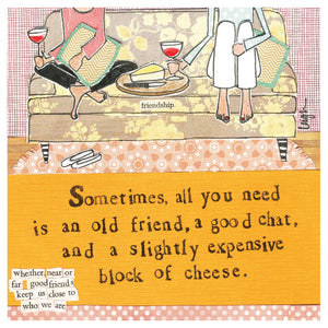 Block Of Cheese Card