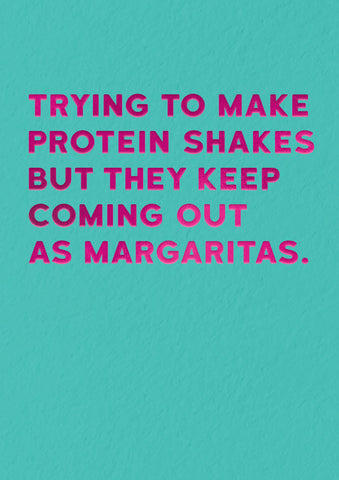 Protein Margaritas Card