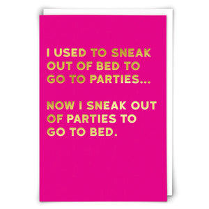 Parties Card