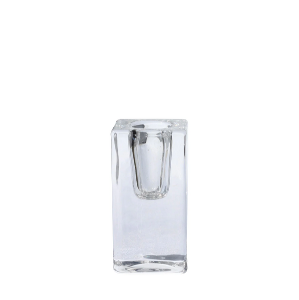 Glass Block Candle Holder