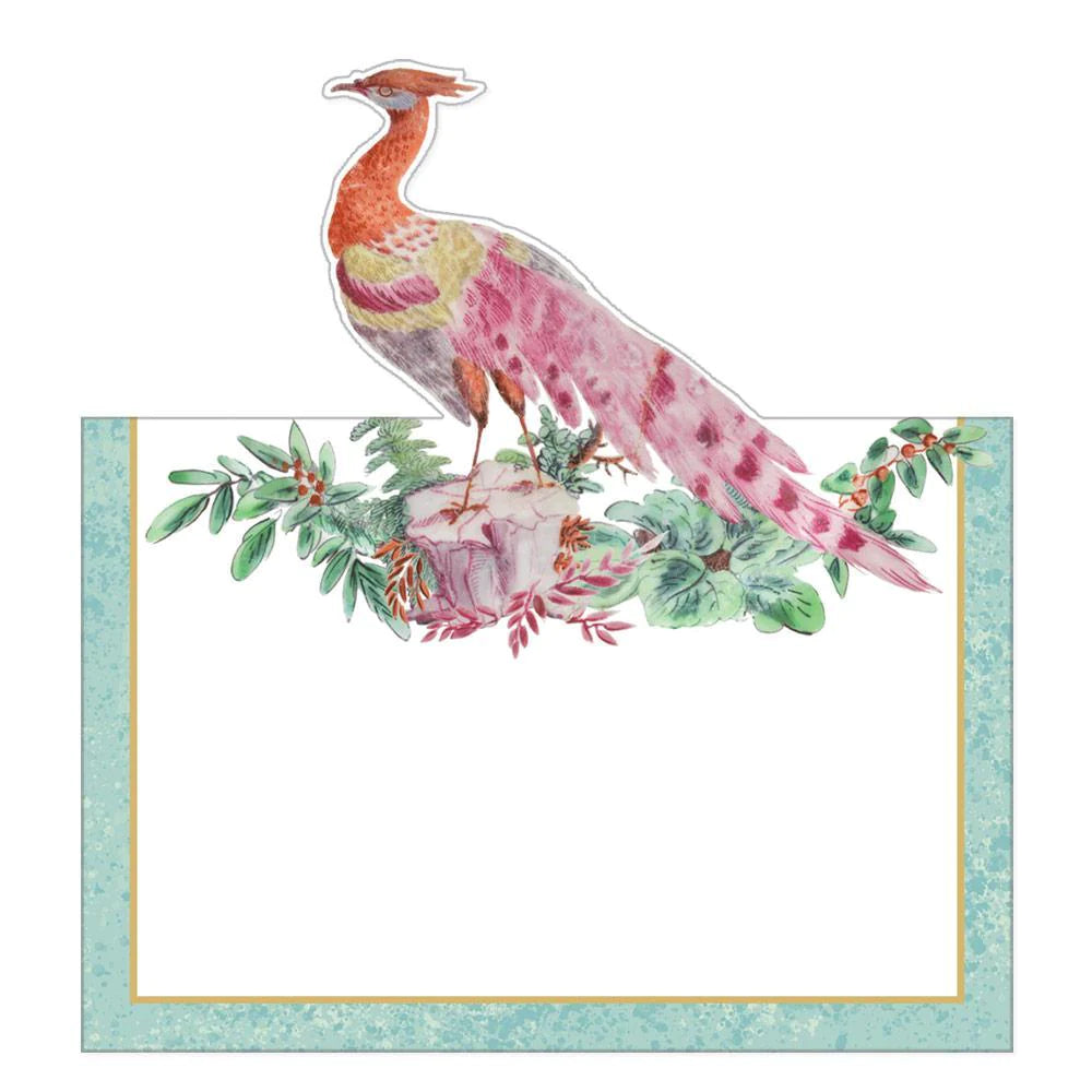 Chelsea Birds Die-Cut Place Cards - 8 Per Package