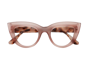 Claudia Reading Glasses Pink Havana