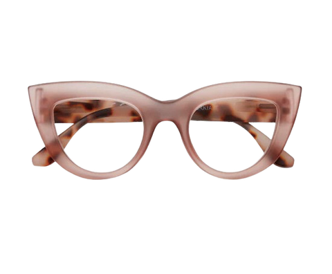 Claudia Reading Glasses Pink Havana