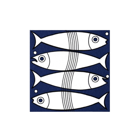 Cocktail Napkins - Françoise Paviot - Fish