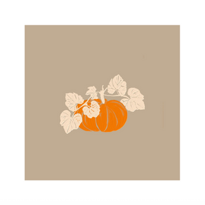 Cocktail Napkins - Françoise Paviot - Citrouille
