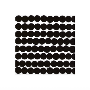 Cocktail Napkins - Marimekko Rasymatto Black
