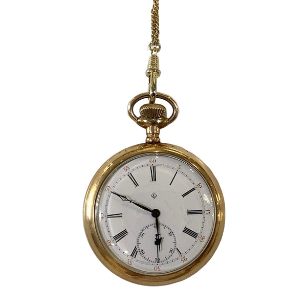 Vintage Pocket Watch & Pocket Knife Set
