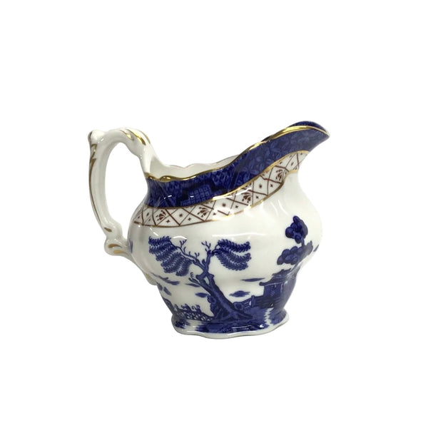 Vintage "Real Old Willow" Booths Royal Doulton England Mini Jug