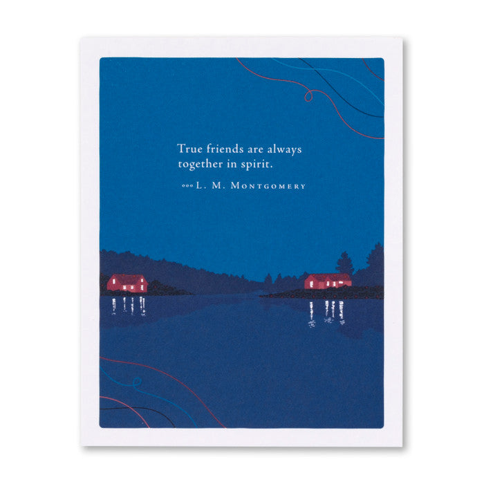 True Friends Are Always Together Card