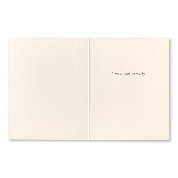 What Am I Going To Do Without You Card