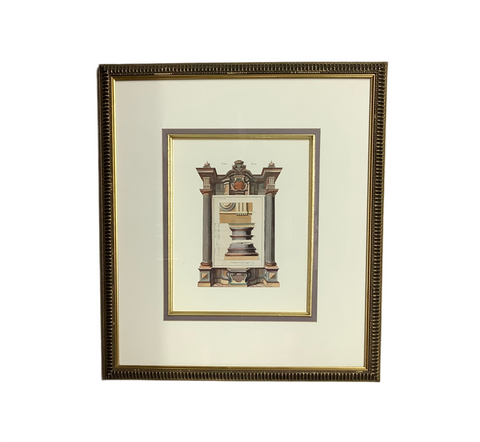 Vintage Architectural Print