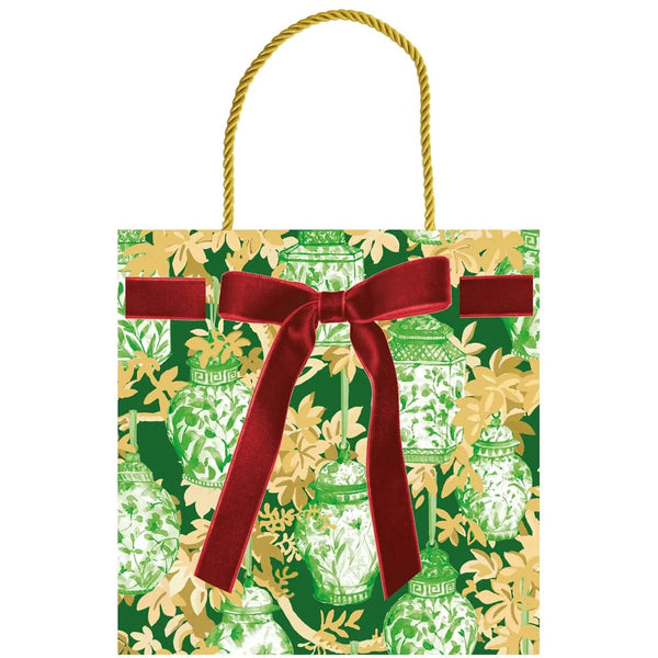 Ginger Jars Dark Green Gift Bag