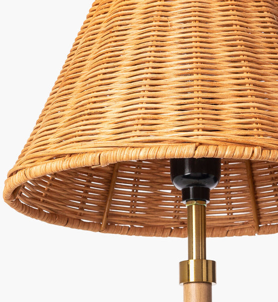 Willow Woven Lamp