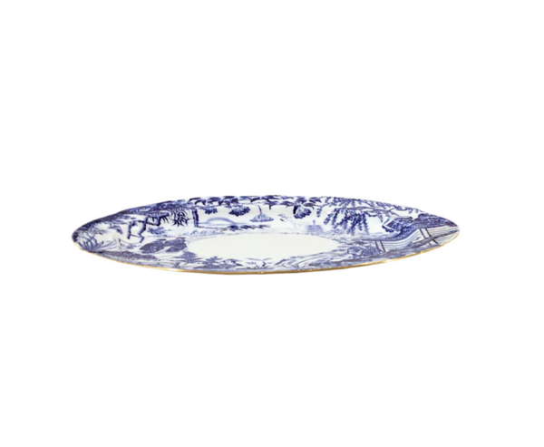 Vintage Mikado Royal Crown Derby Oval Platter