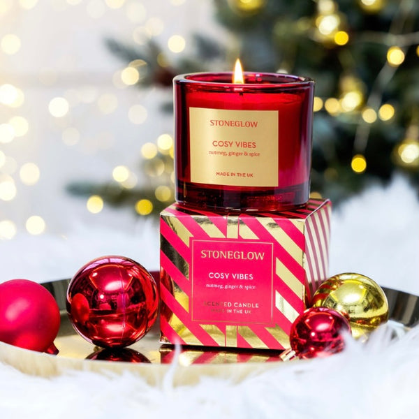 Cosy Vibes Nutmeg Ginger & Spice Candle