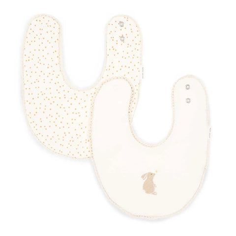 Baby Bibs Gift Set - Bunny & Wild Chamomile