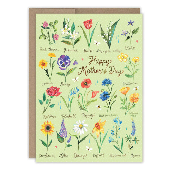Wildflower Mother's Day Card