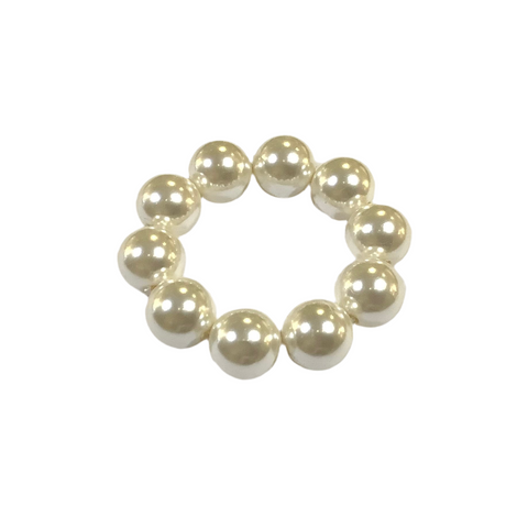 Large Pearl Stretchy Bracelet