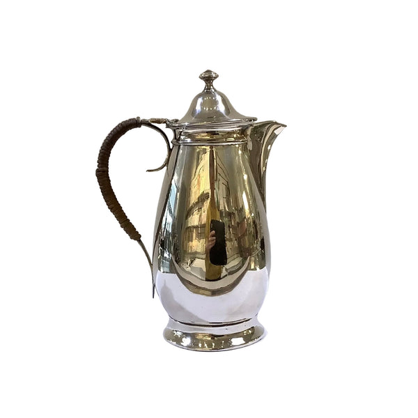 Vintage Silver-Plated Hot Water Jug