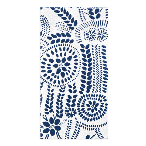 Dinner/Guest Napkins - Marimekko Nasia White Blue