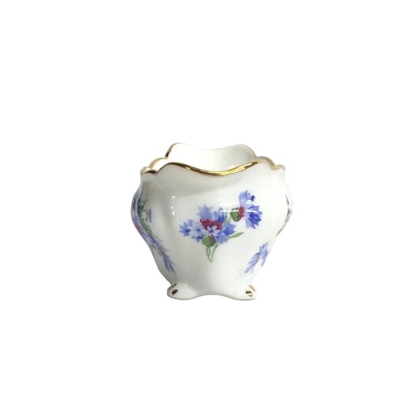 Vintage Hammersley Cornflower Blue Sugar Bowl