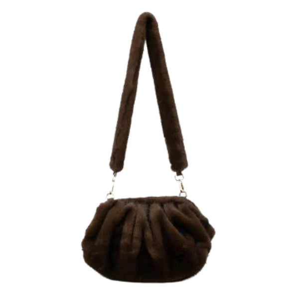 Vivienne Faux Mink Clutch/Crossbody