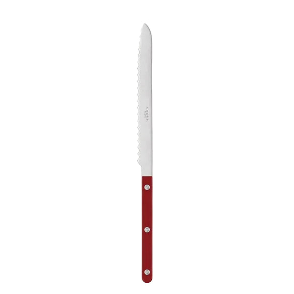 Sabre Bistrot Bread Knife - Burgundy