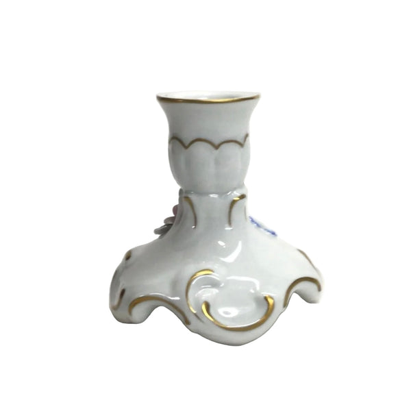 Vintage Von Schierholz Porcelain Candlestick