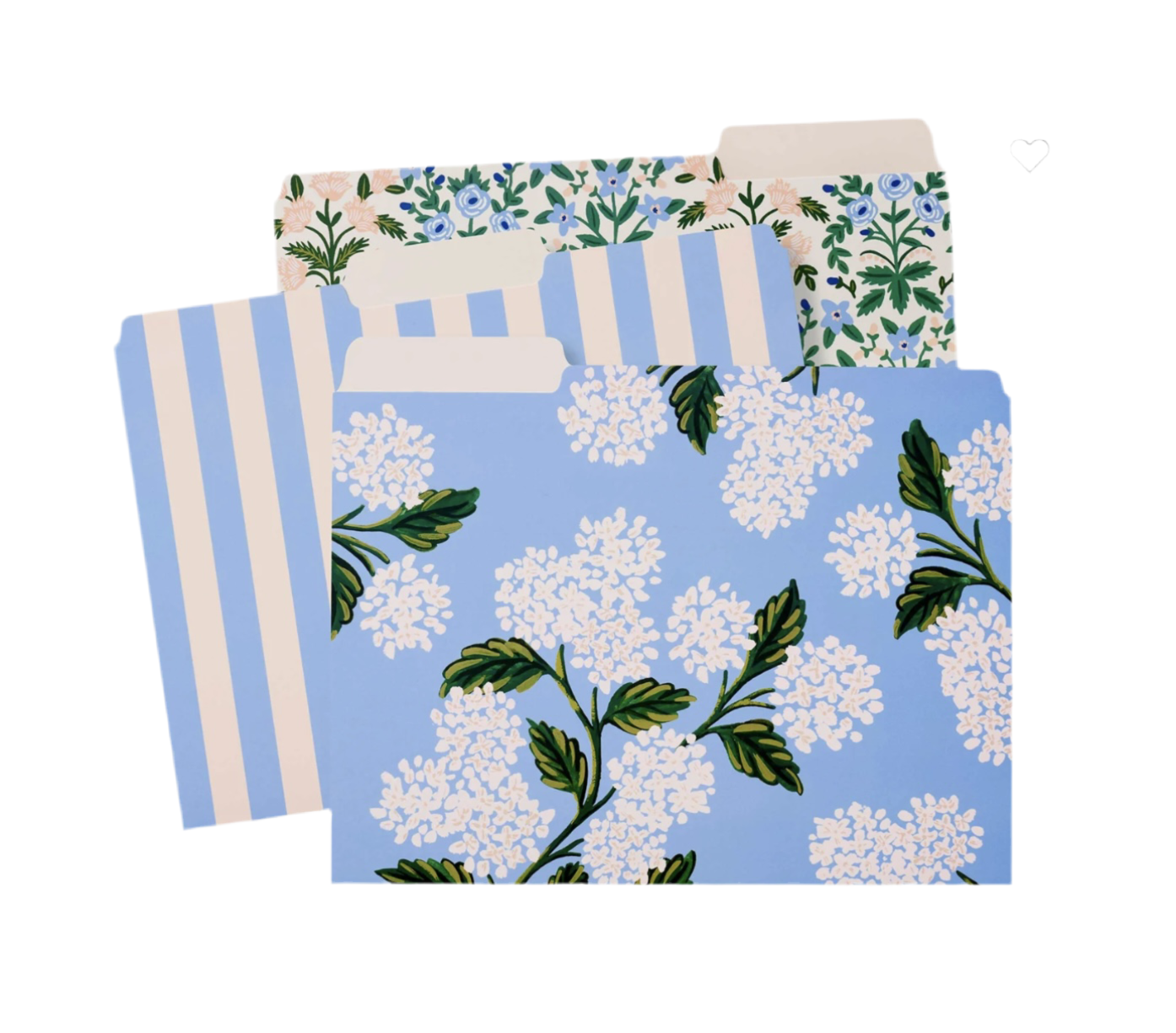 Hydrangea File Folder Set by Rifle