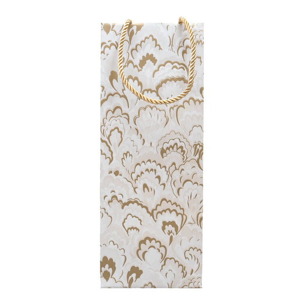 Marbled Ceramica Silver & Gold Gift Bag