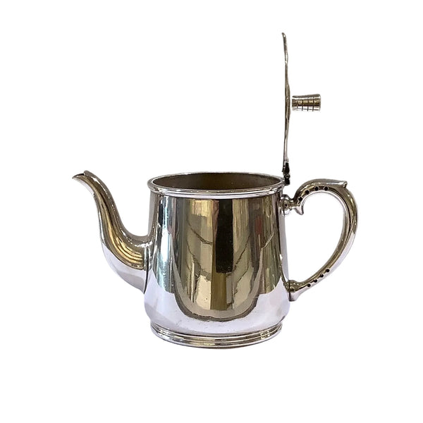 Vintage Silver-Plated Hotel Tea Pot