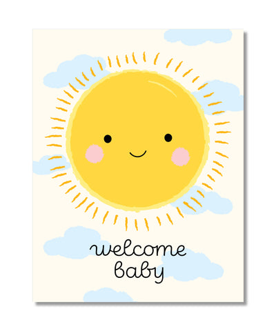 Sunshine Baby Card