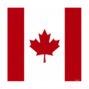 Dinner Napkins - Françoise Paviot - Canadian Flag