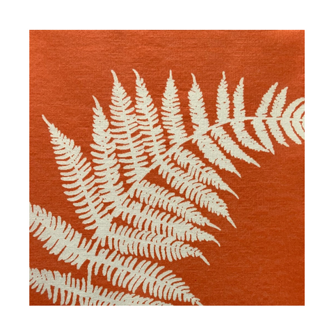 Dinner Napkins - Françoise Paviot - Fougere Orange