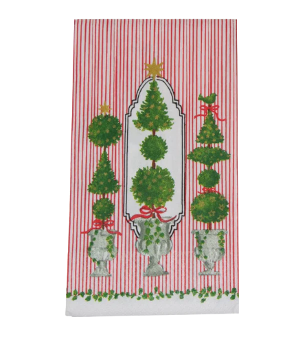 Dinner/Guest Napkins - Eloise Red