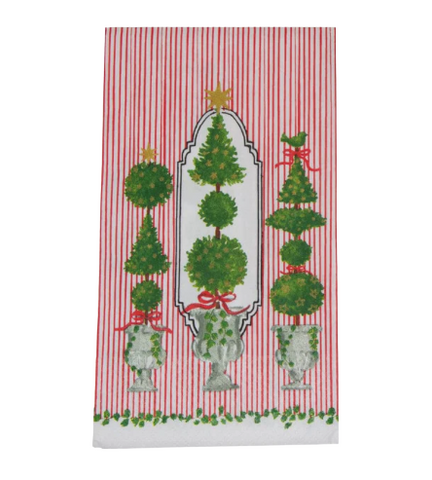 Dinner/Guest Napkins - Eloise Red