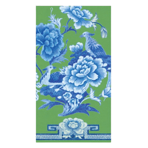 Dinner/Guest Napkins - Green and Blue Plate