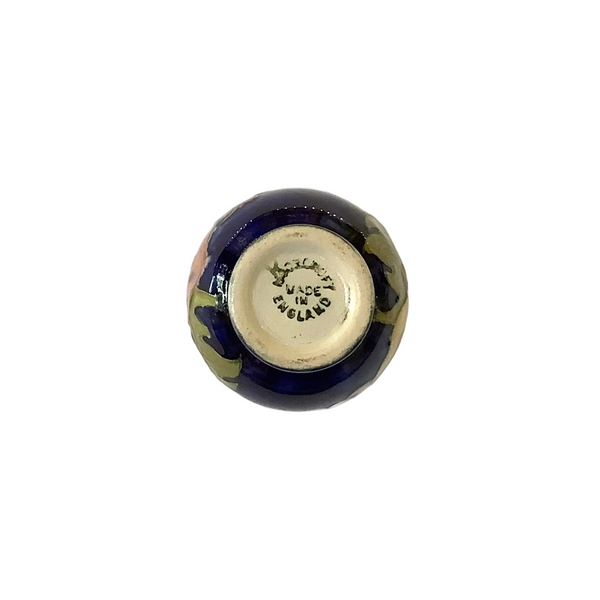 Vintage Moorcroft Pottery “Hibiscus” Miniature Vase