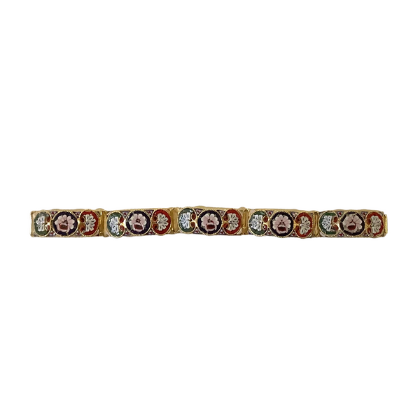 Vintage Micro Mosaic Italia Bracelet