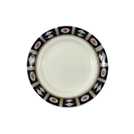 Vintage George Warrilow and Sons Queens China w/Imari Boarder Salad/Dessert Plate