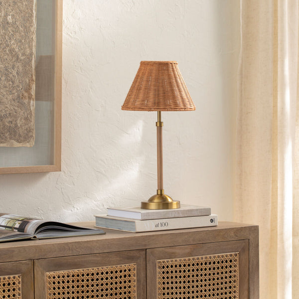 Willow Woven Lamp