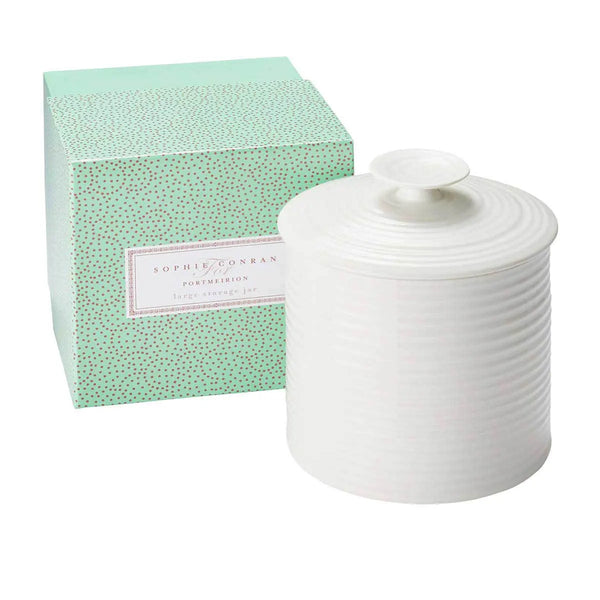 White Large Storage Jar by Sophie Conran