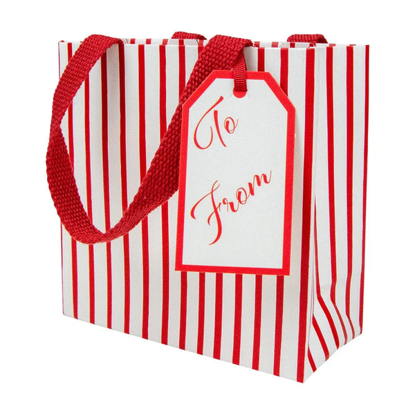 Stripes For Days Red & White Gift Bag