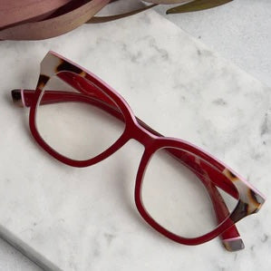 Ramona - Cherry/Chai Tortoise Readers by Peepers