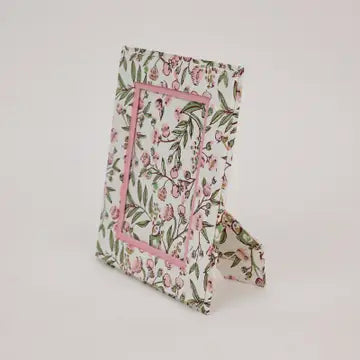 Block Printed Picture Frame - Song Birds Blush
