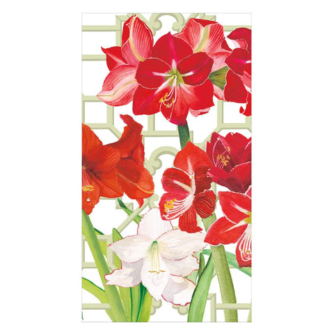 Dinner/Guest Napkins - Amaryllis Conservatory
